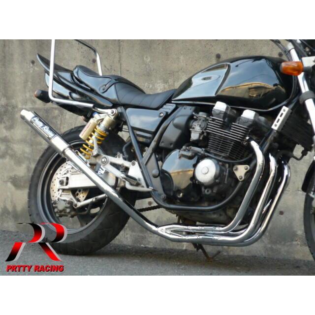 プリティーYAMAHA XJR400 4HM 【極】 42.7π タイプ1 マフラー メッキ