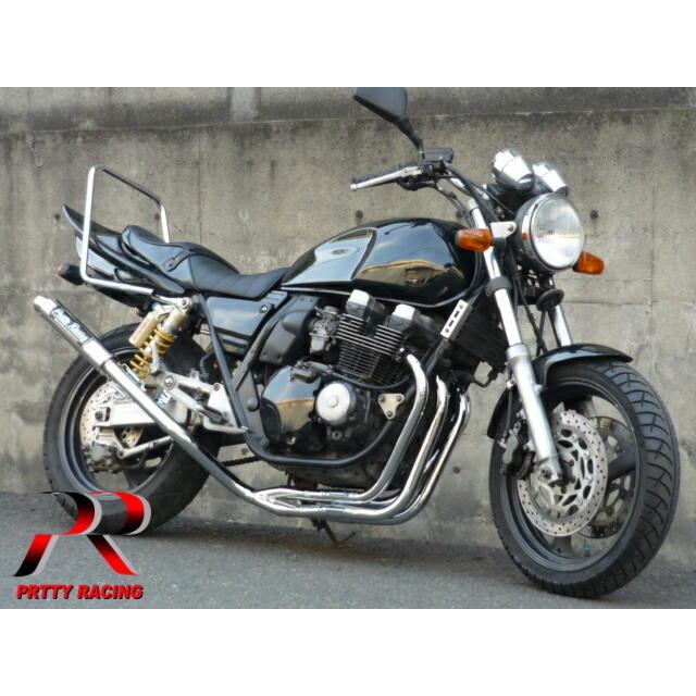 プリティーYAMAHA XJR400 4HM 【極】 42.7π タイプ1 マフラー メッキ