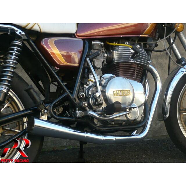 プリティー YAMAHA GX250 【極】 メガホン マフラー メッキ