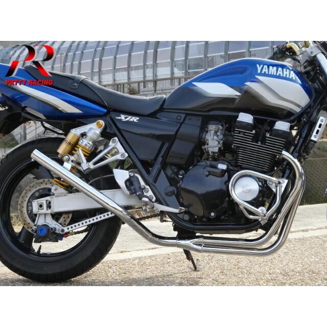プリティ― YAMAHA XJR400 RH02 (01〜) ミドル管 50.8π マフラー メッキ