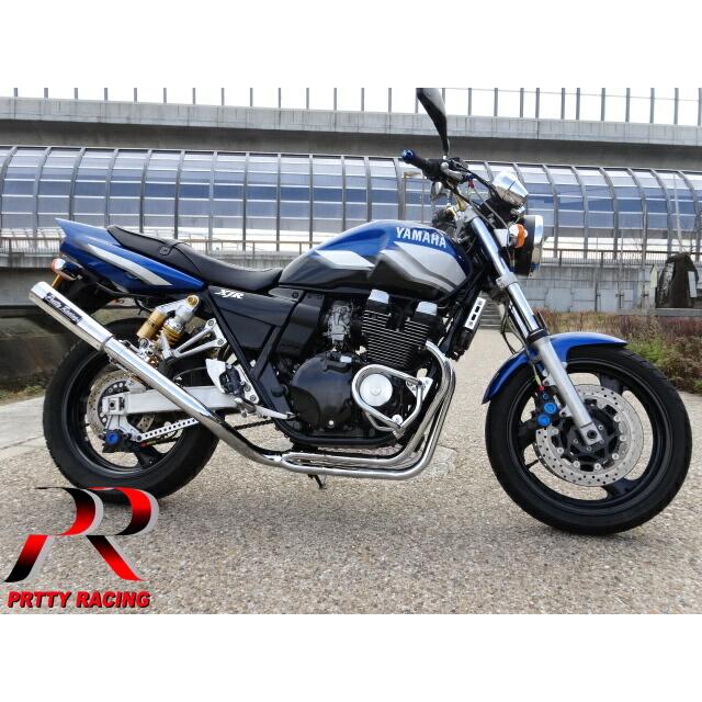 XJR400 4HM プリティーレーシング　　　流2 マフラー 楽天市場】YAMAHA XJR400 4HM 分割式 50.8π (流2) PRETTY管