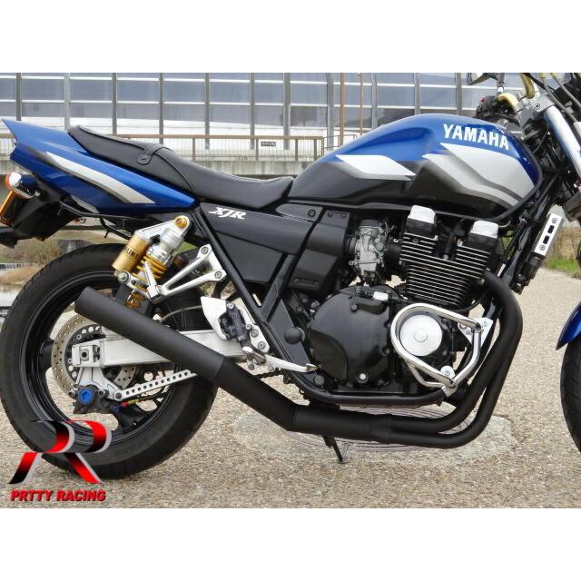 プリティー YAMAHA XJR400 RH02 （01〜） ショート管 〜 70π 黒 