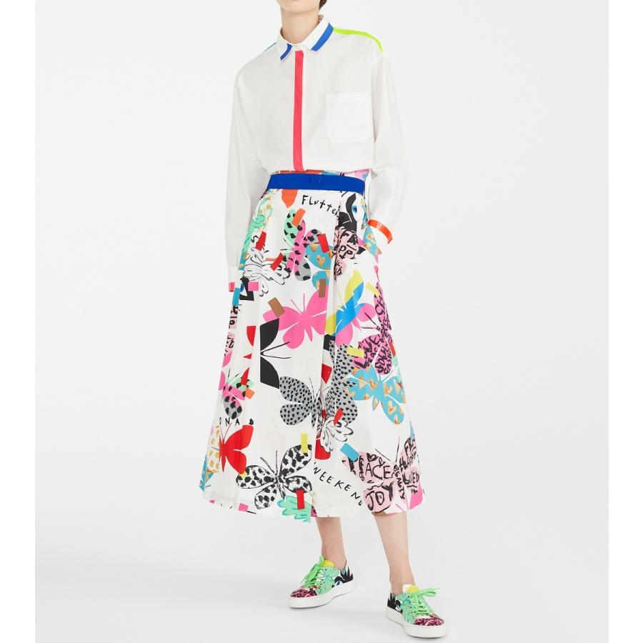 DT MaxMara ★ コットンポプリン フレアスカート 2GEISHA 2色 MAXMARA WEEKEND LINE 【限定50%OFF】MAX MARA WEEKEND
