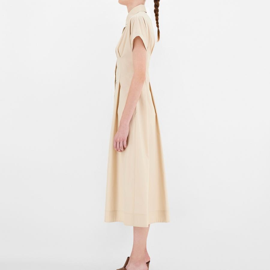 サントスピンク Max Mara PRIMO コットン コーデュロイ ドレス - ひざ