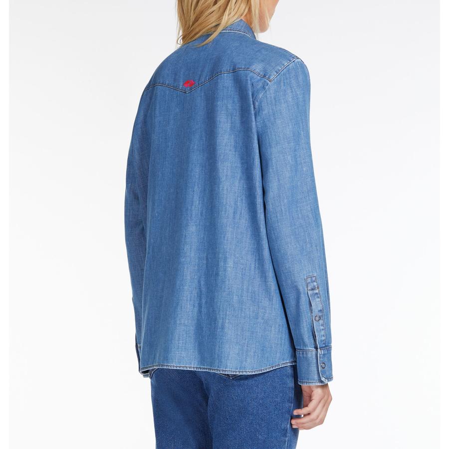 【セール40%OFF】MAX MARA WEEKEND レディース ピュアオーガニックコットンデニムシャツ`ブルー‘ LODI-SHIRT | MAXMARA WEEKEND LINE | 02
