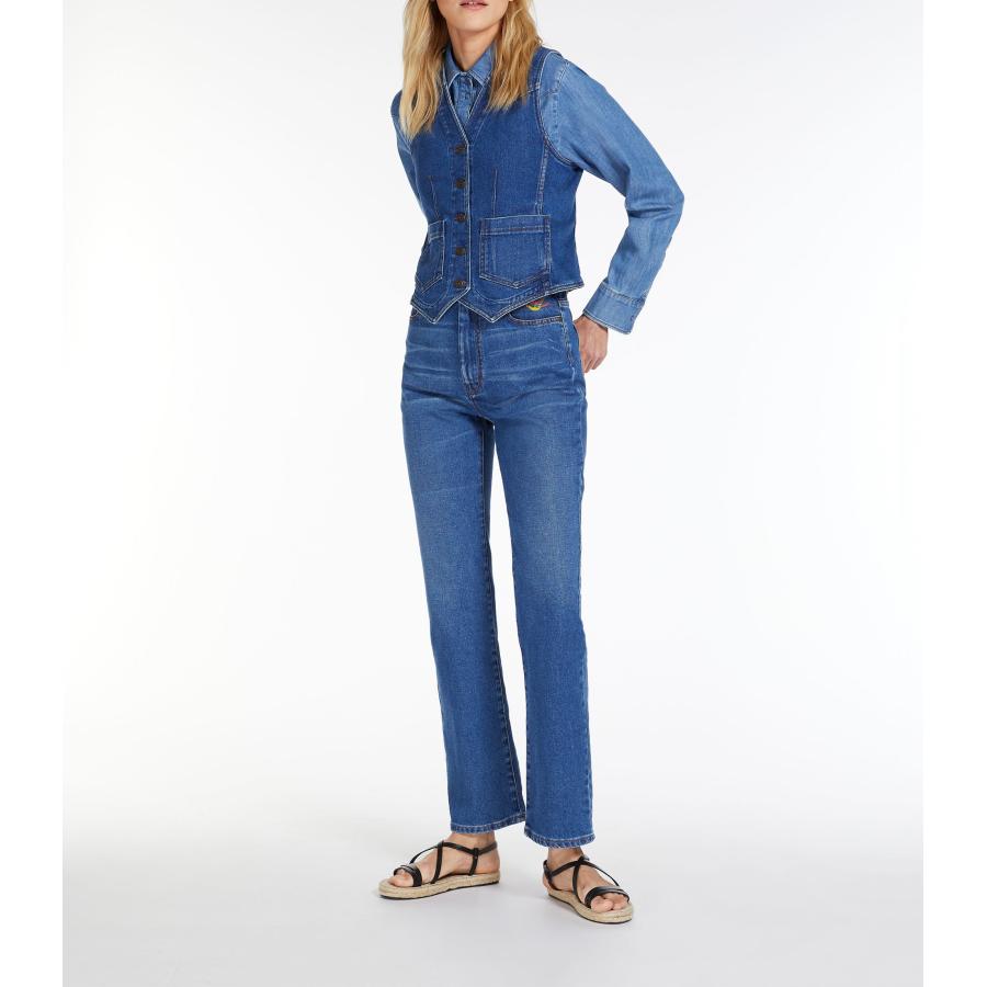 【セール40%OFF】MAX MARA WEEKEND レディース ピュアオーガニックコットンデニムシャツ`ブルー‘ LODI-SHIRT | MAXMARA WEEKEND LINE | 04