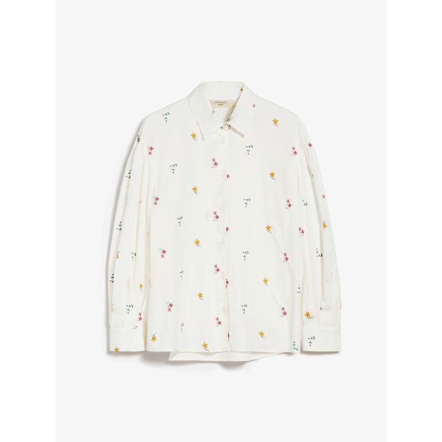 【セール40%OFF】MAX MARA WEEKEND レディース 刺繍 ピュアコットン シャツ 長袖`ホワイト‘`ブルー‘ VILLAR-SHIRT | MAXMARA WEEKEND LINE | 06