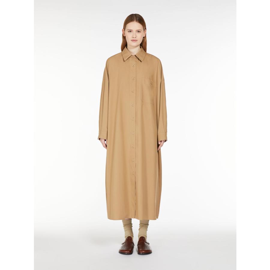 WEEKEND Max Mara EDIPOストライプペイズリーシャツドレス36