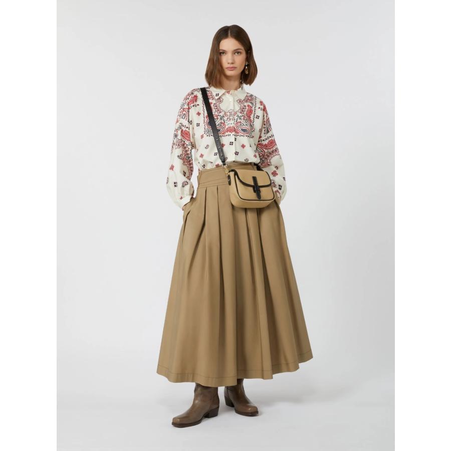 【並行輸入品】【セール30%OFF】MAX MARA WEEKEND レディース  ピュアコットンポプリン プリントシャツ 長袖`ブルー‘ `ピンク‘ ADDA-SHIRT | MAXMARA WEEKEND LINE | 11