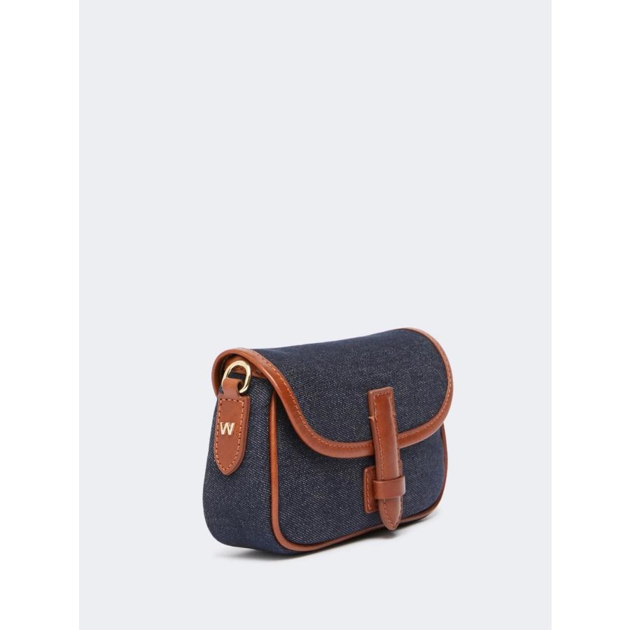 【並行輸入品】【新着35%OFF】MAX MARA WEEKEND レディース コットン キャンバス スモール クロス ボディ バッグ VIK-DENIM-BAG_7
