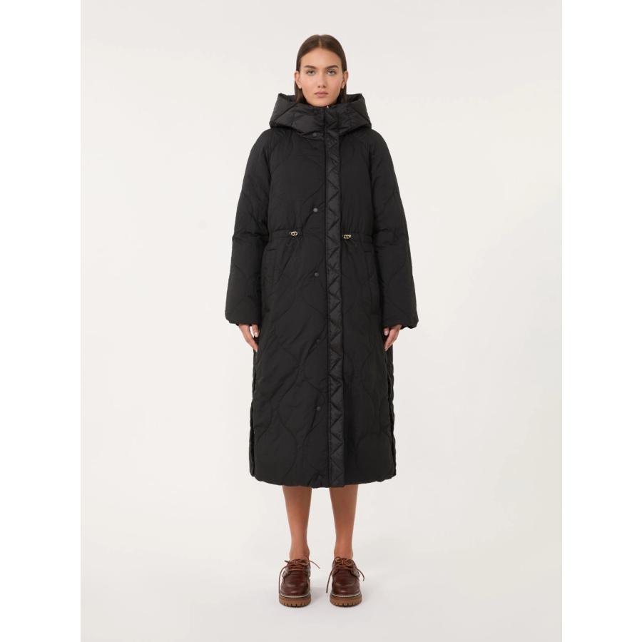 【並行輸入品】【限定40%OFF 】 MAX MARA WEEKEND テクニカル キャンバス リバーシブル ダウンジャケット ‘ブラック‘　 NOVAK-DOWN-COATの画像