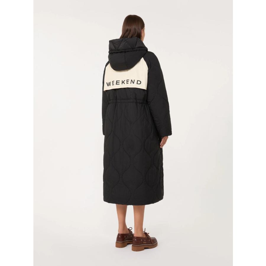 【並行輸入品】【限定40%OFF 】 MAX MARA WEEKEND テクニカル キャンバス リバーシブル ダウンジャケット ‘ブラック‘　 NOVAK-DOWN-COATの画像