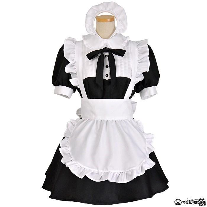 再入荷 8mm メイド服 ミニ ハウスメイド モノトーン カラー コスプレ シンプル メイドドレス クラシカル 衣装 ワールドインポートjj 通販 Yahoo ショッピング