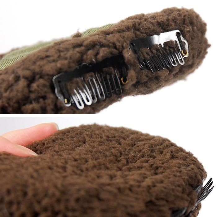 くまみみ ヘアクリップ しっぽ付き クマ耳 くま 熊 コスプレ 変装 仮装 アニマル ハロウィン ワールドインポートjj 通販 Yahoo ショッピング