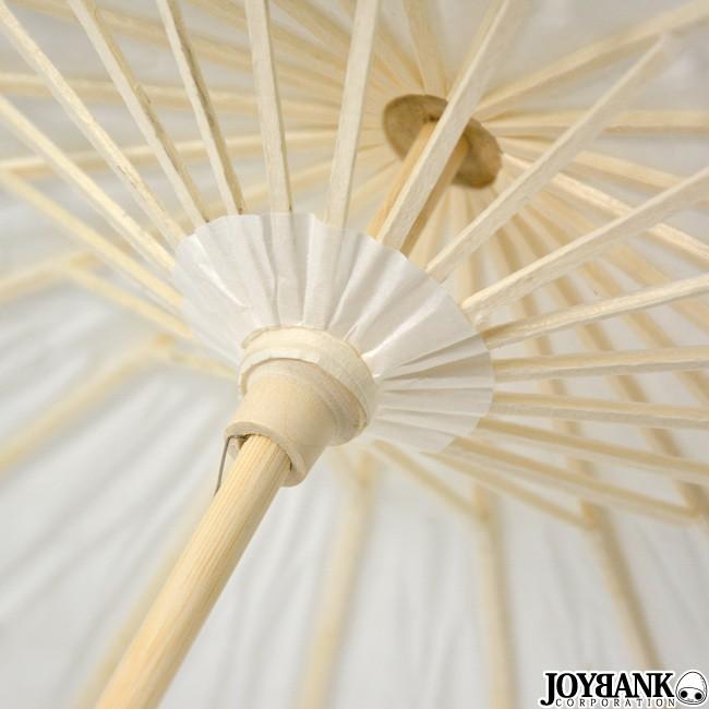 小さい和傘 直径40cm  白 ミニ 紙傘 子供用 装飾用 和風 コスプレ イベント｜prettygirl｜05