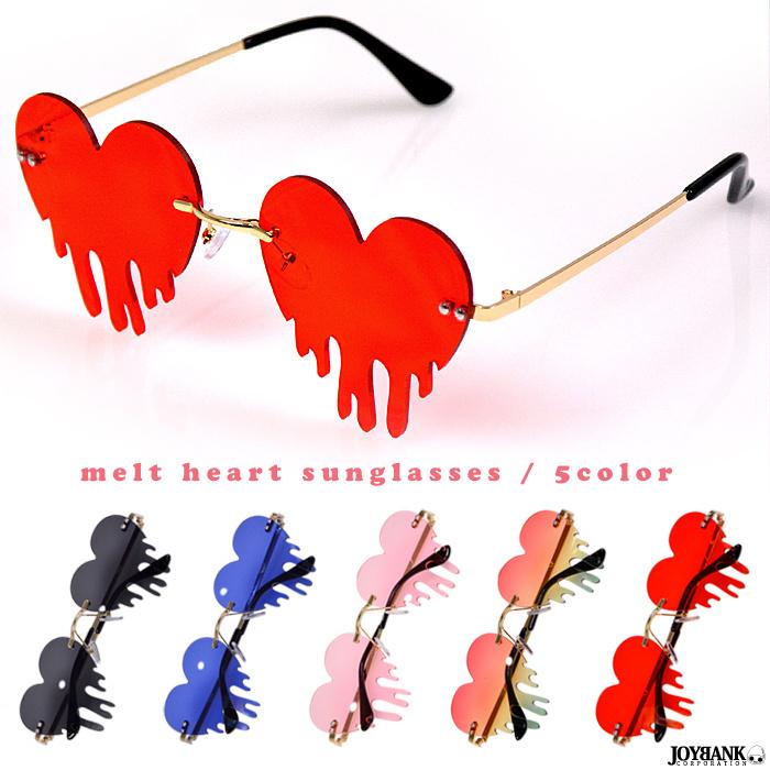 レディース サングラス メルトハート ユニーク 変形 イベント オシャレ ファッション ハロウィン 5color Ck 213 ワールドインポートjj 通販 Yahoo ショッピング