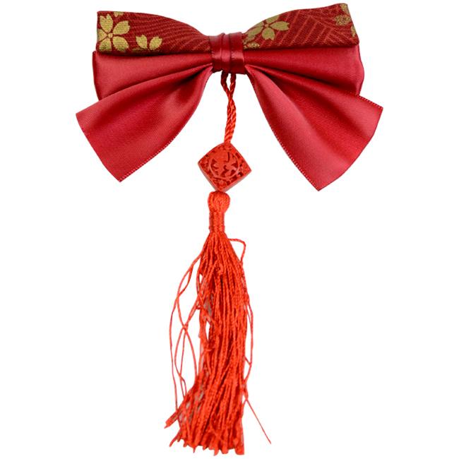 ヘアクリップ アジアン 髪飾り リボン タッセル 鈴 リボン 異素材ミックス 和風 中華風 赤 着物 正月 浴衣 成人式 2タイプ Km 864 ワールドインポートjj 通販 Yahoo ショッピング