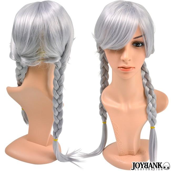 ウィッグ 三つ編み グレー おさげ かつら 銀髪 コスプレ 仮装 パーティ イベント Wg005 ワールドインポートjj 通販 Yahoo ショッピング