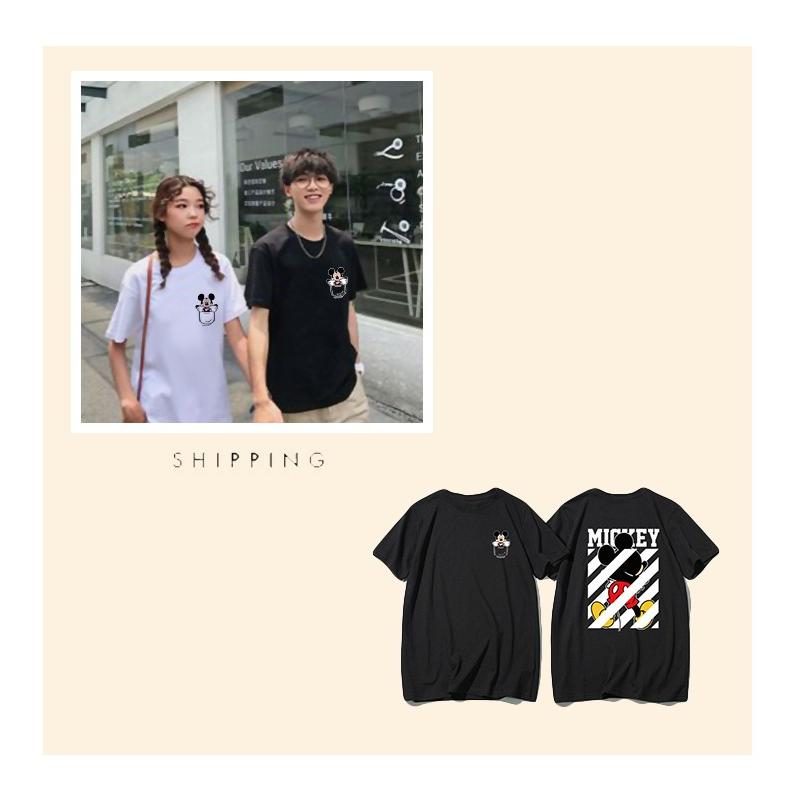 ディズニー Tシャツ ミッキー Tシャツ ペア Tシャツ ペアルック カップル Tシャツ 半袖 春夏 カットソー レディース Tシャツ メンズ キャラクター Pt 4fkf Zealon 通販 Yahoo ショッピング