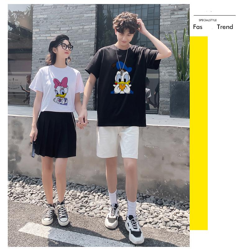 半袖 Tシャツ ディズニー ドナルド デイジー 恋人 カップル ペア ペアルック メンズ レディース トップス Daisy Donald カットソー メンズ クルーネック T 56hhjk Zealon 通販 Yahoo ショッピング