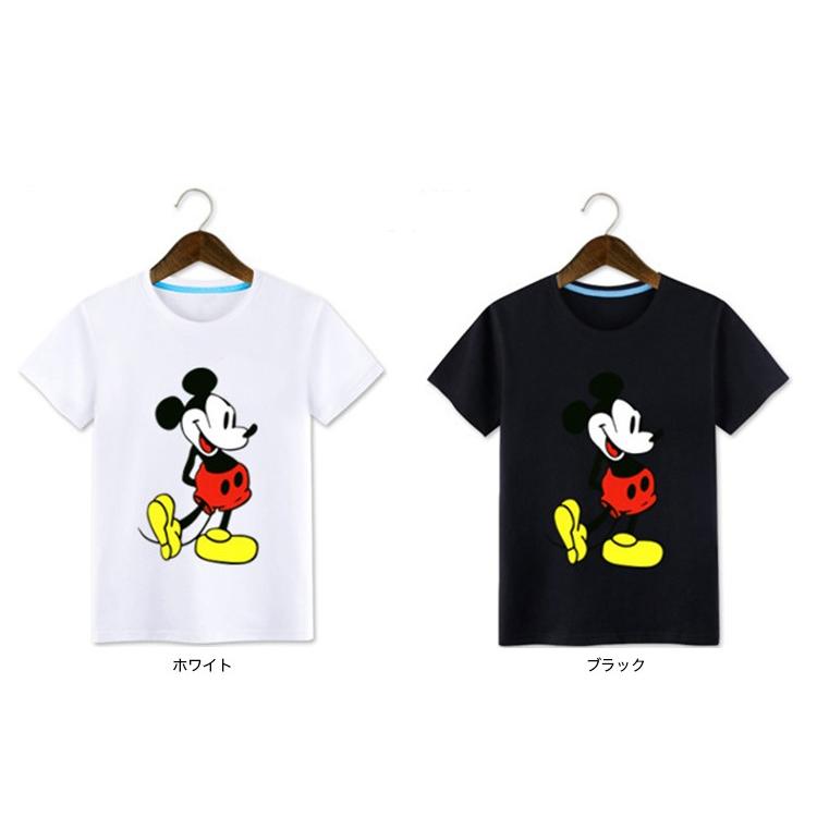 ミッキー Tシャツ 春 夏 ディズニー Tシャツ ペアルック カップル Tシャツ ペア Tシャツ 半袖 カットソー レディース メンズ 恋人 T 0rt Zealon 通販 Yahoo ショッピング