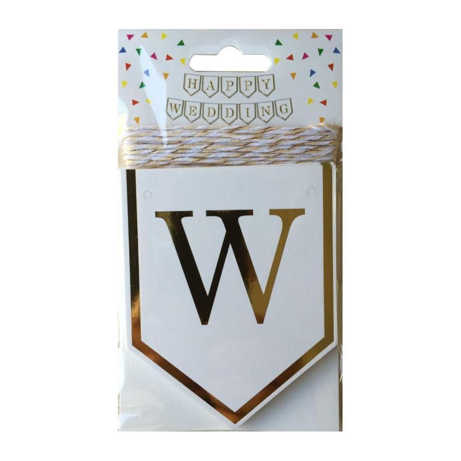 Paper Intelligence ペーパーガーランド Happy Wedding 名入れ無料