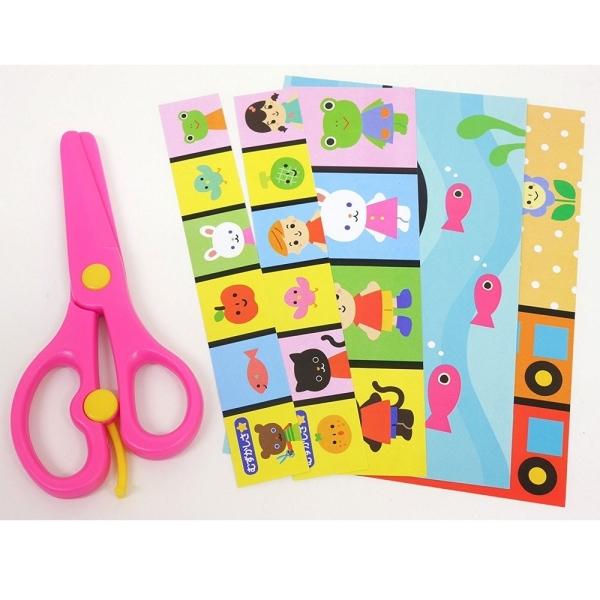 あんぜんはさみ 練習シート5枚付 イエロー 左手用 N プリティウーマン 通販 Yahoo ショッピング