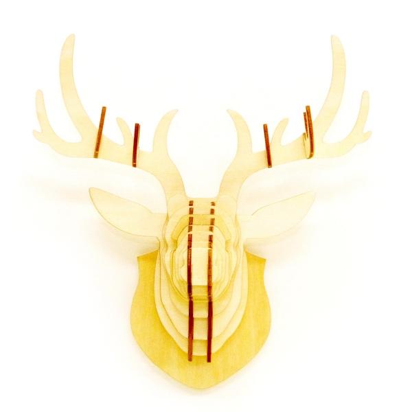 Wooden Art 通常便なら送料無料 鹿の壁飾り Ki Gu Mi