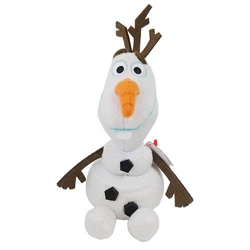 アナと雪の女王 ぬいぐるみ オラフ OLAF 8" ty Beanie Babies 10194 アナ雪 FROZEN ビーンバッグ 人形 雪だるま ディズニー キャラクター グッズ 輸入｜pretzel｜03