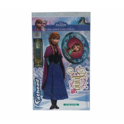 アナと雪の女王 ウォールステッカー アナ Fathead10347【FROZEN グッズ ディズニー 子供部屋 ウォールシール インテリア】  [宅配便配送のみ] | 