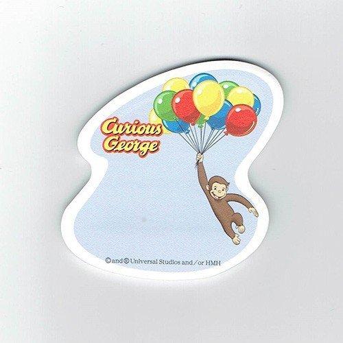 おさるのジョージ(キュリアスジョージ) ふせん 風船 11436（付箋 メモ バルーン キャラクター カード 文房具) | 