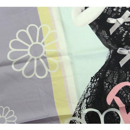 バービー Barbie シルクスカーフ パステルカラー 11609【Barbie シルク 絹 布 スカーフ シルク インポート】  [宅配便配送のみ] |  | 01