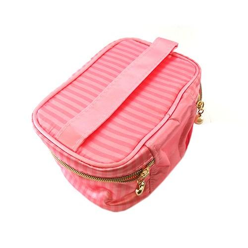 バービー Barbie サテン バニティポーチ ライトピンク 11665【Barbie