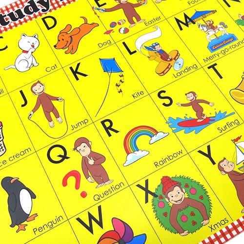おさるのジョージ(キュリアスジョージ) ポリランチョンマット AtoZ おさるのジョージ 11906 Curious George ランチマット ランチョンマット |  | 01