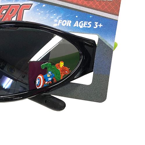 アベンジャーズ キッズ サングラス  (グリーン×ブラック) 12223a 子供用 UVカット 紫外線カット アメコミ マーベル MARVEL おしゃれ グッズ 輸入 |  | 01