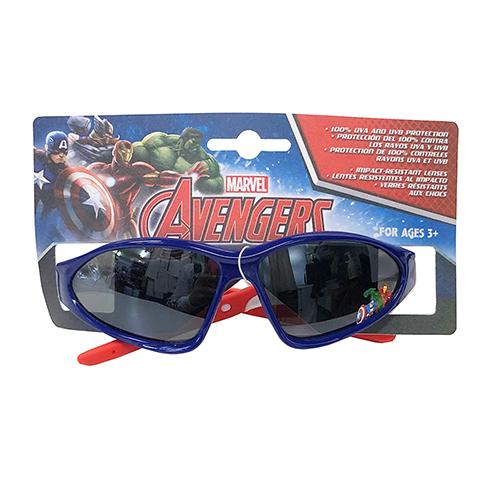 アベンジャーズ キッズ サングラス  (ブルー×レッド) 12223b 子供用 UVカット 紫外線カット アメコミ マーベル MARVEL おしゃれ グッズ 輸入 | 
