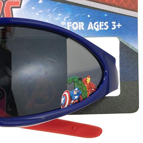 アベンジャーズ キッズ サングラス  (ブルー×レッド) 12223b 子供用 UVカット 紫外線カット アメコミ マーベル MARVEL おしゃれ グッズ 輸入 |  | 01