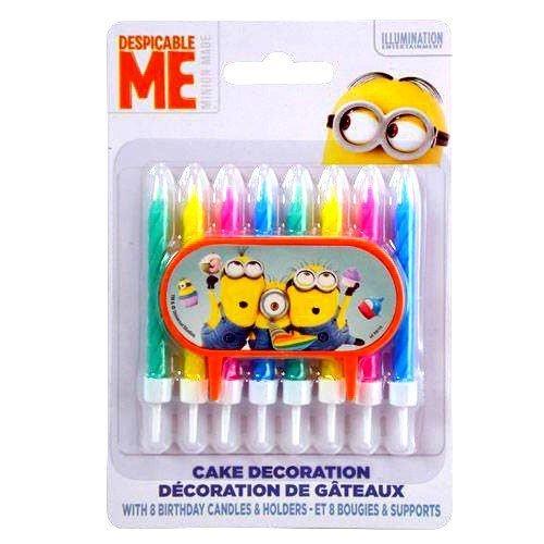 ミニオン ケーキデコレーション Minions ろうそく プレート パーティー ろうそく ケーキ お誕生日会 蝋燭 ミニオンズ 誕生日会 Pretzel Net Yahoo 店 通販 Yahoo ショッピング
