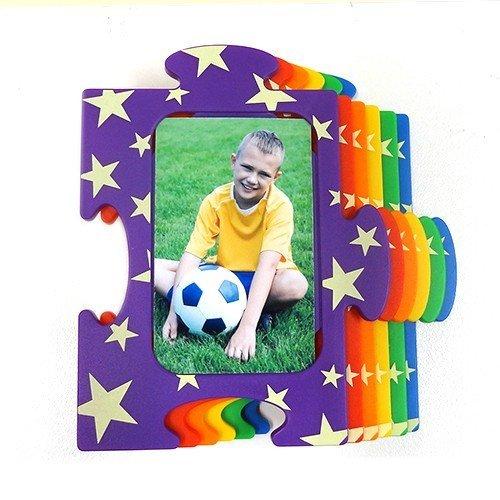 P10倍 パズルフォトフレーム Rスターサッカー 写真立て 星 インテリア ベビー 赤ちゃん 子供 ペット 家族 恋人 友達 ギフト プレゼント 誕生日 Pretzel Net Yahoo 店 通販 Yahoo ショッピング
