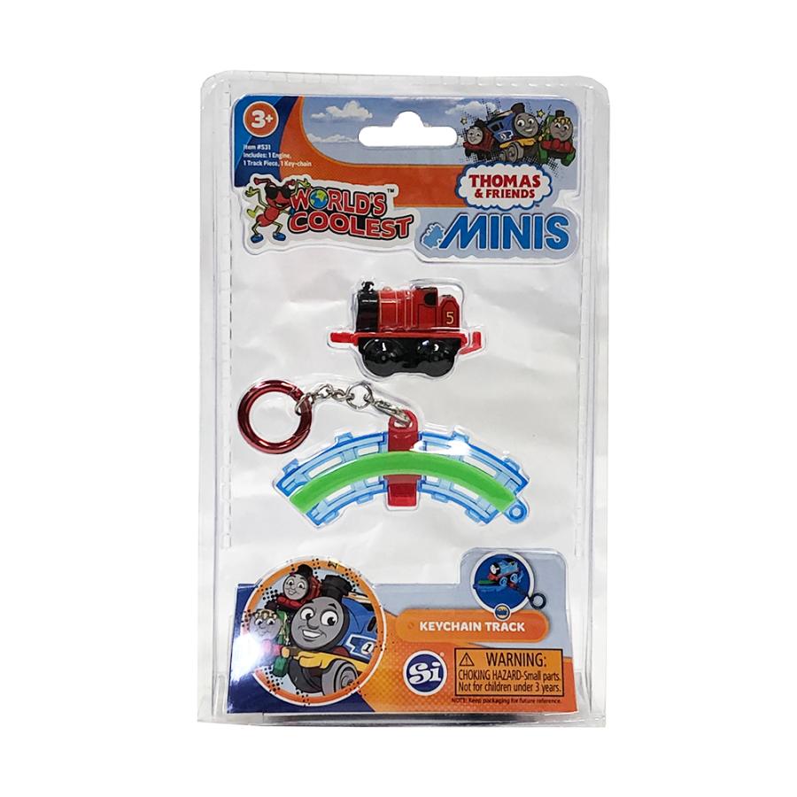 ミニトーマス きかんしゃトーマス MINIS レール キーチェーン (ジェームス) 12633b