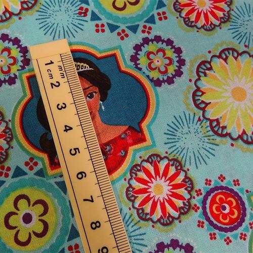 アバローのプリンセスエレナ 生地 30cm  プリント生地 ディズニープリンセス 入園 入学 手芸 輸入品 インポート 12781 |  | 01