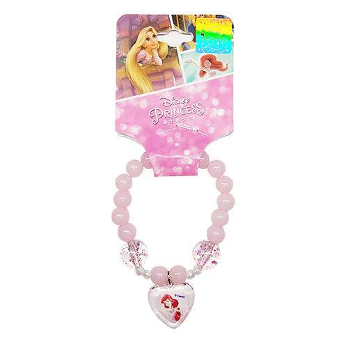 ディズニープリンセス パステル ビーズブレスレット アリエル ハートチャーム ブレス アクセ グッズ キャラクター 子供 女の子 かわいい 雑貨 最大76 オフ