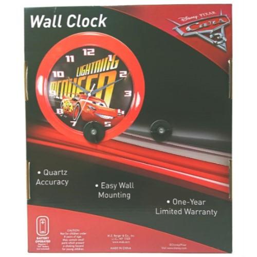 カーズ３ マックィーン ウォールクロック 13490 壁掛時計 ディズニー 雑貨 グッズ インテリア ギフト プレゼント 誕生日 お祝い 輸入 [宅配便配送のみ] |  | 02