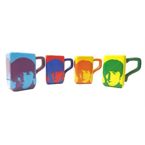 The Beatles ビートルズ カラーマグセット 4pc 13516 マグ マグカップ マルチカラー インテリア インポート 輸入 プレゼント 雑貨 [宅配便配送のみ]｜pretzel｜04