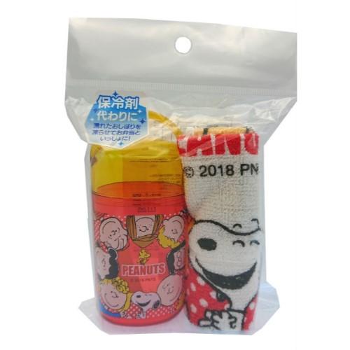 スヌーピー ケース付きおしぼり 13621 SNOOPY PEANUTS お弁当 ランチ 入園 入学 グッズ 幼稚園 保育園 ピクニック キャラクター雑貨 宅配便配送のみ 遠足 運動会｜pretzel｜04