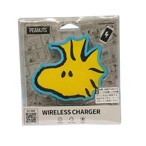 ピーナッツ ダイカットワイヤレスチャージャー ウッドストック 13709 置くだけ PEANUTS スマホ ワイヤレス充電 iPhone グルマンディーズ SNG-313C | gourmandise