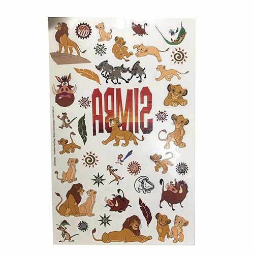 ライオンキング タトゥーブック Over 140 Tatoos Lion King タトゥー シール ボディシール シンバ Disney おまつり 輸入品 Pretzel Net Yahoo 店 通販 Yahoo ショッピング