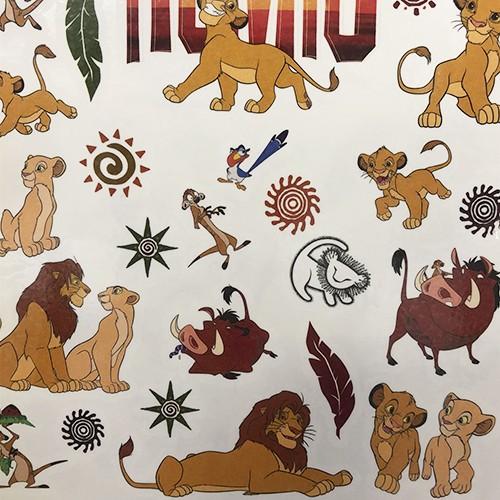 ライオンキング タトゥーブック Over 140 Tatoos Lion King タトゥー シール ボディシール シンバ Disney おまつり 輸入品 Pretzel Net Yahoo 店 通販 Yahoo ショッピング