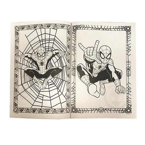 【訳あり】スパイダーマン ぬりえ カラーリングブック （ 背景 青 ）14087abc 輸入品 インポート ぬり絵 英語 マーベル MARVEL SPIDER MAN 男の子 |  | 05