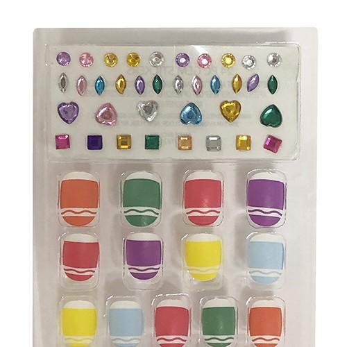 クレヨラ ネイルチップ ネイルシール セット 14101 ネイル クレヨン crayola キッズコスメ インポート 輸入品 おもちゃ カラフル マルチカラー |  | 01